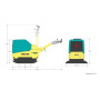 Виброплита Ammann APH 60/85, дизельный двигатель Hatz