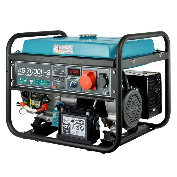 Бензиновый генератор Konner & Sohnen KS 7000E-3