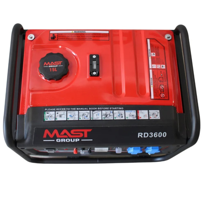 Бензиновый генератор Mast Group RD3600