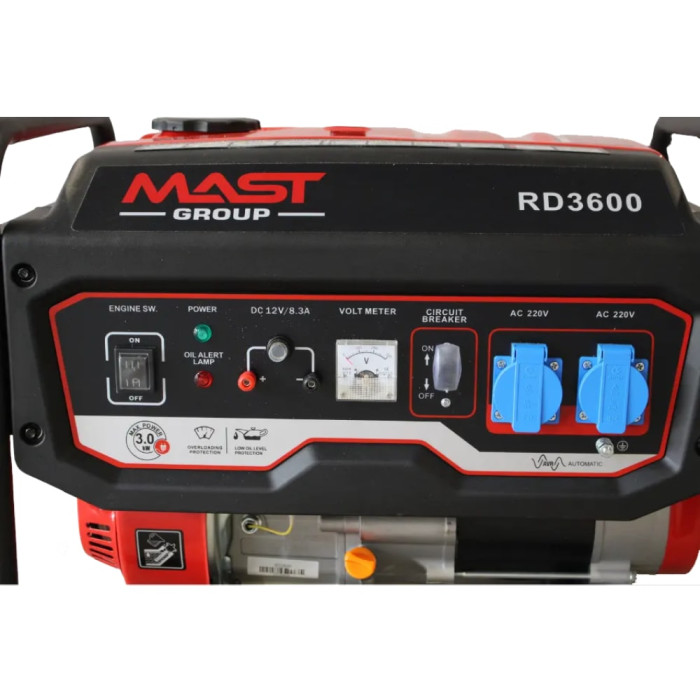 Бензиновый генератор Mast Group RD3600