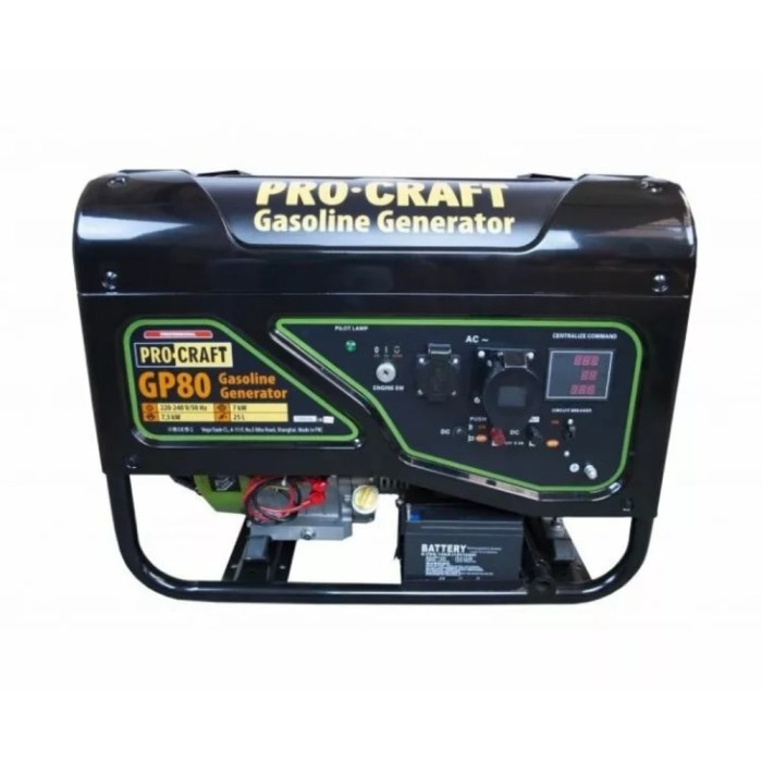 Генератор бензиновый PROCRAFT GP80 (080000)