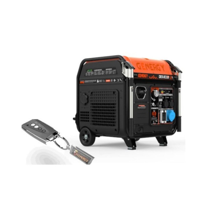 Генератор инверторный бензиновый GENERGY CRETA SILENT RC 7,5 кВт (240072090)