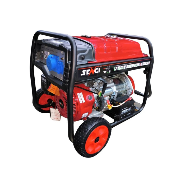 Бензиновый генератор Senci SC9000E, 6.2 кВт (34470)