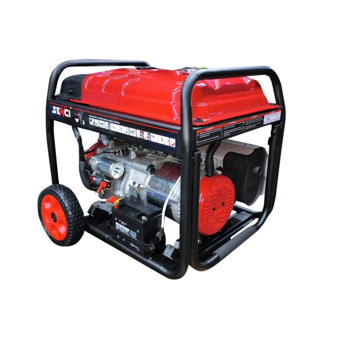 Бензиновый генератор Senci SC9000E, 6.2 кВт (34470)