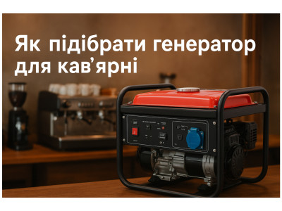 Как выбрать генератор для кофейни