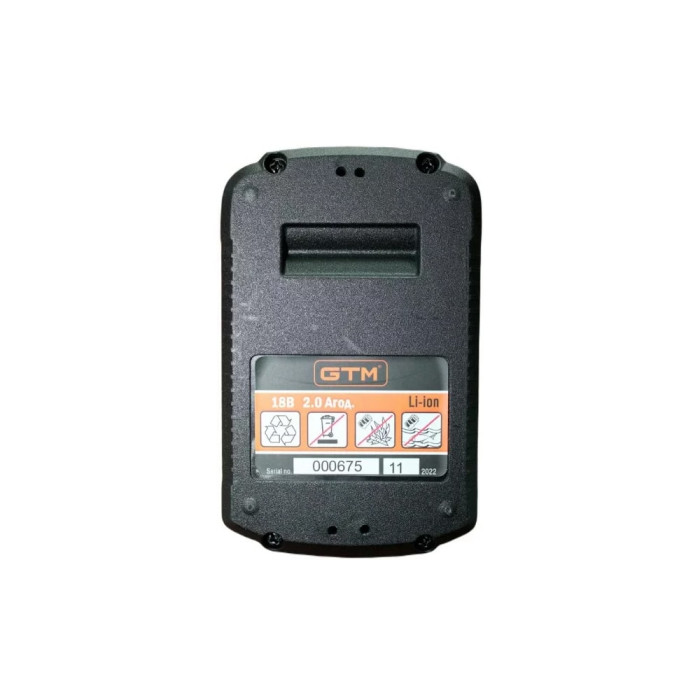 Аккумуляторная батарея GTM B18V/3Аh Li-Ion, 18В, 3А*ч (2701)