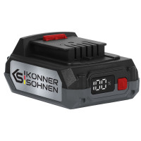 Аккумулятор литиевый Konner & Sohnen KS 20V2-1, 20В