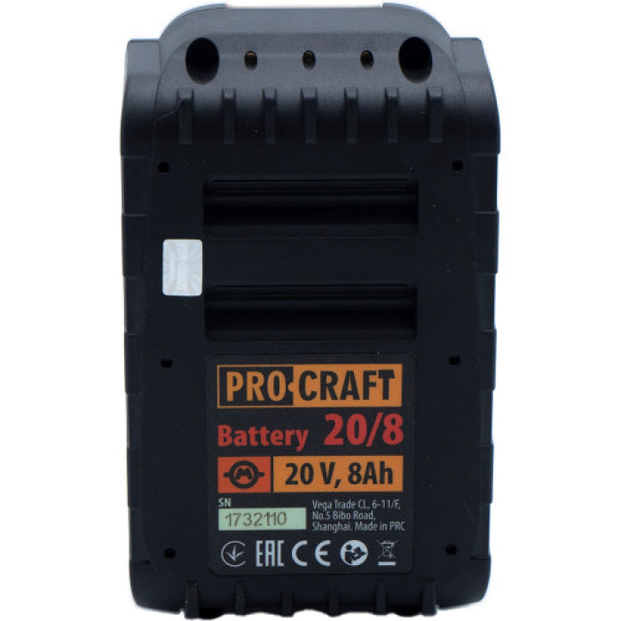 Аккумуляторная батарея PROCRAFT Battery 20/8 (030211)
