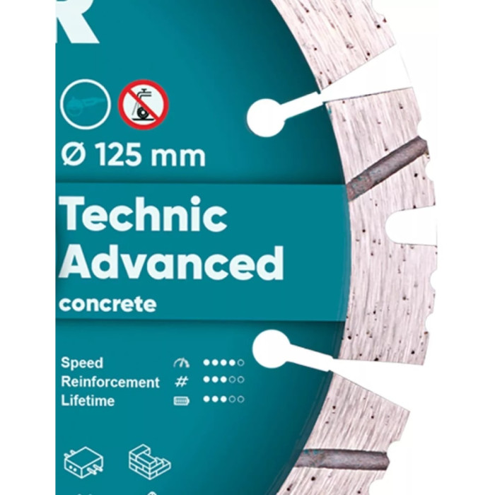 Алмазный диск Distar 1A1RSS/C3-H 125x2,2/1,4x11x22,23-10 Technic Advanced (14315347010)