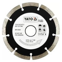 Диск алмазний сегмент YATO YT-6003 125x8.0x22,2 мм. H= 2,2 мм