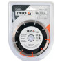 Диск алмазний сегмент YATO YT-6003 125x8.0x22,2 мм. H= 2,2 мм