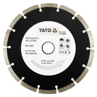 Диск алмазний сегмент YATO YT-6004 180x8,0x22,2 мм. H= 2,5 мм