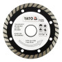 Диск алмазний турбо YATO YT-6022 Ø= 115x8,0x22,2 мм. H= 2,4 мм