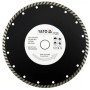 Диск алмазний турбо YATO YT-6025 Ø= 230x8,0x22,2 мм. H= 3,1 мм