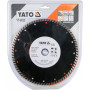 Диск алмазний турбо YATO YT-6025 Ø= 230x8,0x22,2 мм. H= 3,1 мм