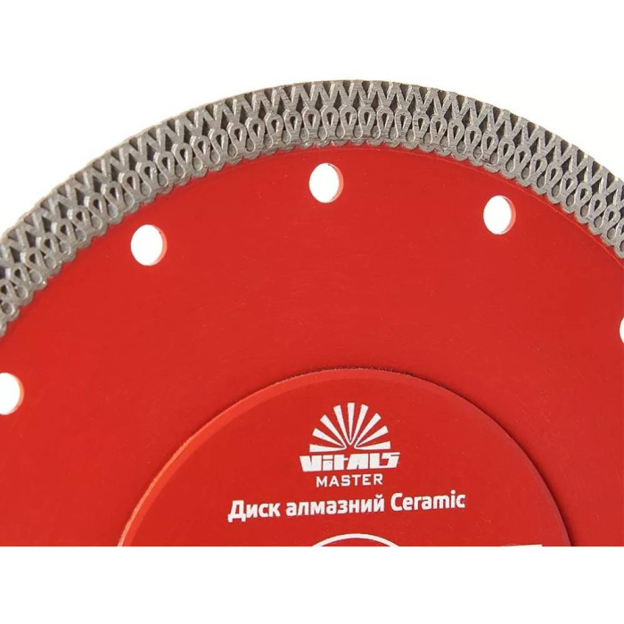 Диск алмазный Vitals Master Ceramic 200х1.8х25.4/22.2х10 мм (168110)