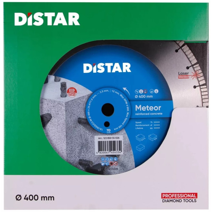 Круг алмазный DiStar Meteor 400x3,5x25,4 (12385055026)
