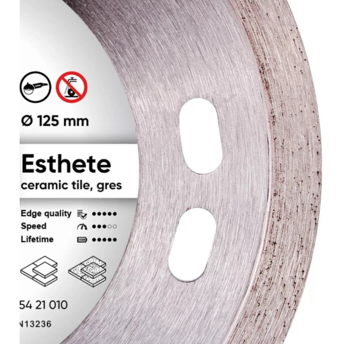 Круг алмазний  для керамограніту Distar 1A1R 125x1,1x8x22,23 Esthete (11115421010)