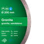 Круг алмазний для плиткоріза Distar Granite 1A1R 200x1,6x10x25,4 (11120034015)