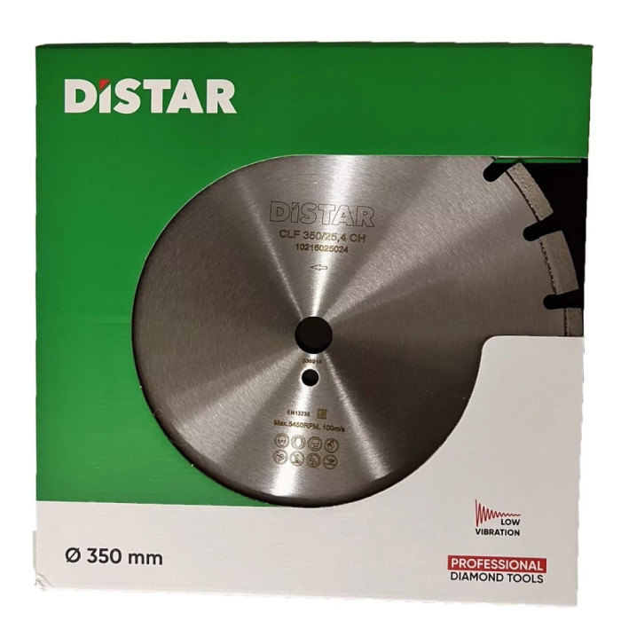 Круг алмазний для свіжого бетону Distar 350x3,2x25.4 CLF (10216025024)