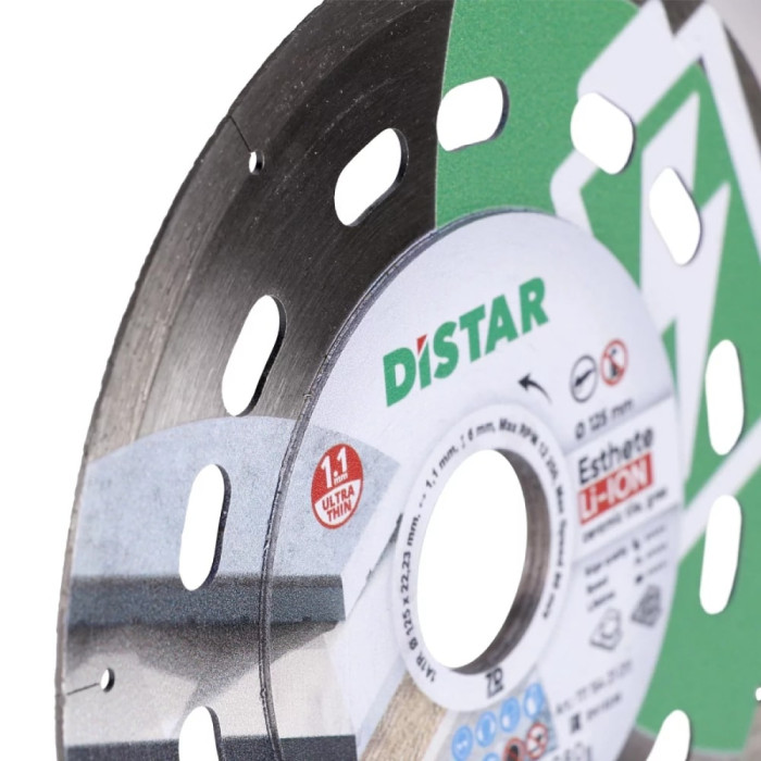 Круг алмазный отрезной DiStar 1A1R 125 ESTHETE LI-ION (11115421011)