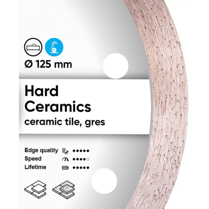 Круг алмазний відрізний Distar 1A1R 125x1,4/1,0x10x22,23 Hard ceramics (11115048010)