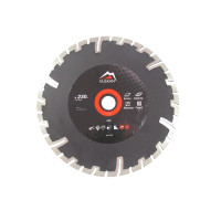 Круг алмазный Vulkan ZY-TS230 230*22,2мм турбо-сегментный (6768)