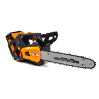 Аккумуляторная цепная пилка GTM CSTH56/1800BL KIT, 56В, шина 35см, лан, 3/8P, 1,1мм, акум. 2,5А*ч + зарядное (83921)