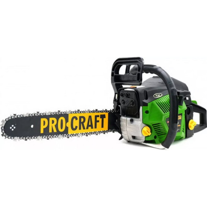 Бензопила Procraft GS50 (1 шина, 1 цепь 40) (600501)