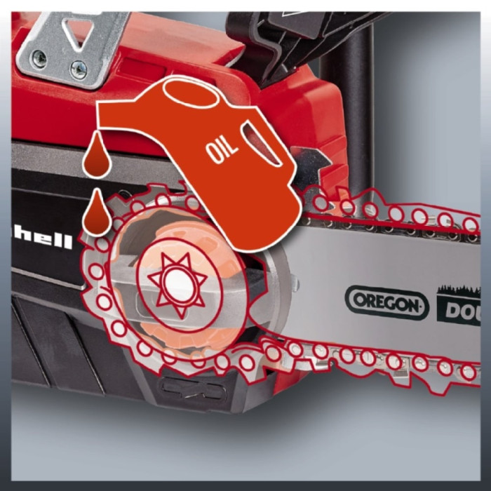 Пила цепная аккумуляторная Einhell GE-LC 18 Li Solo (4501761)