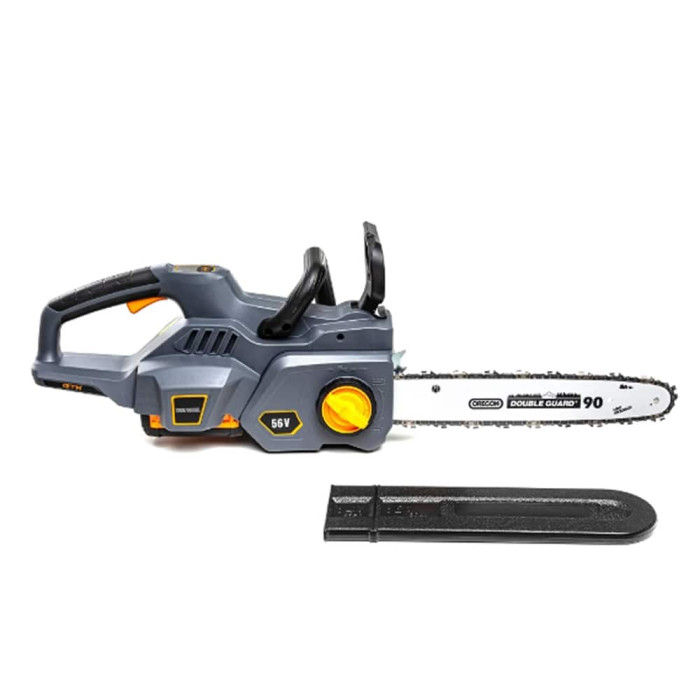Пила цепная аккумуляторная GTM CS56/1800BL KIT, 56В, шина 35см, акум. 4А*ч + зарядное устройство (83922)