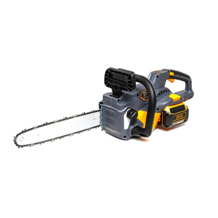 Пила цепная аккумуляторная GTM CS56/1800BL KIT, 56В, шина 35см, акум. 4А*ч + зарядное устройство (83922)