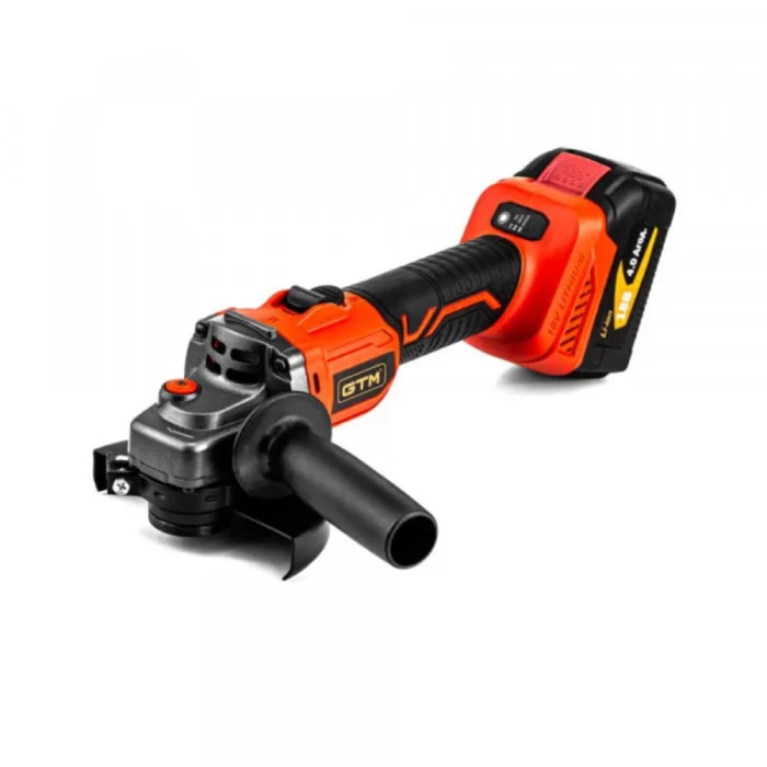 Аккумуляторная болгарка GTM AGC18/125BL бесщёточная (2693)