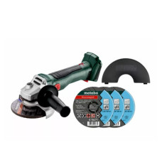Аккумуляторная болгарка Metabo Set W 18 L BL 9-125 (без АКБ и ЗУ) (691224000)