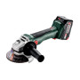 Акумуляторна кутова шліфувальна машина Metabo W 18 L BL 9-125 (2x 4,0Ah, ASC 55, metaBOX 165 L) (602374510)