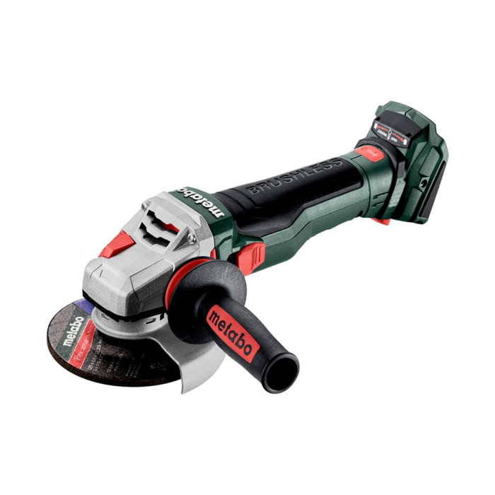 Аккумуляторная угловая шлифмашина Metabo WB 18 LTX BL 15-125 Quick без зарядного и АКБ (metaBOX 165 L) (601730840)
