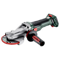 Аккумуляторная угловая шлифмашина с плоским корпусом редуктора Metabo WVBF 18 LTX BL 15-125 Quick (601308840)