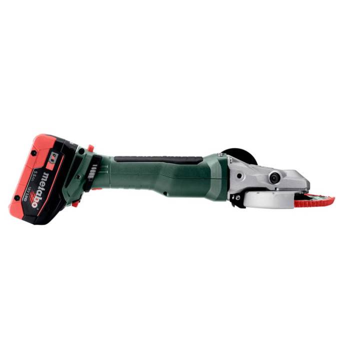 Болгарка акумуляторна з плоским корпусом редуктора Metabo WVBF 18 LT BL 11-125 Quick (601307840)