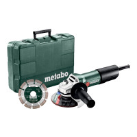 Болгарка Metabo W 850-125 + отрезной алмазный диск SP 125x22,23 mm, кейс (603608510)