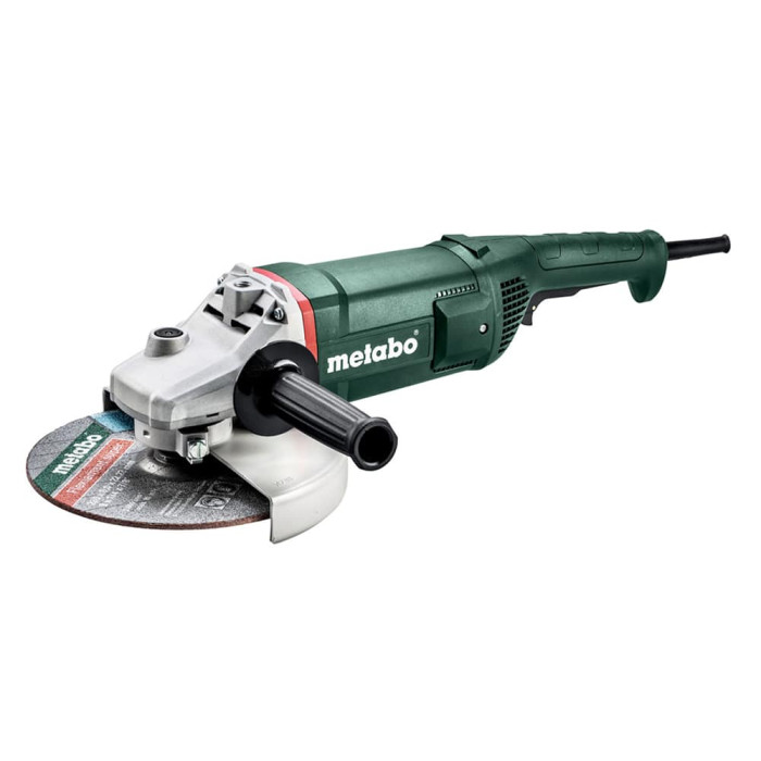 Болгарка мережева Metabo WE 2400-230, плавний пуск+захист від повторного пуску (606484000)