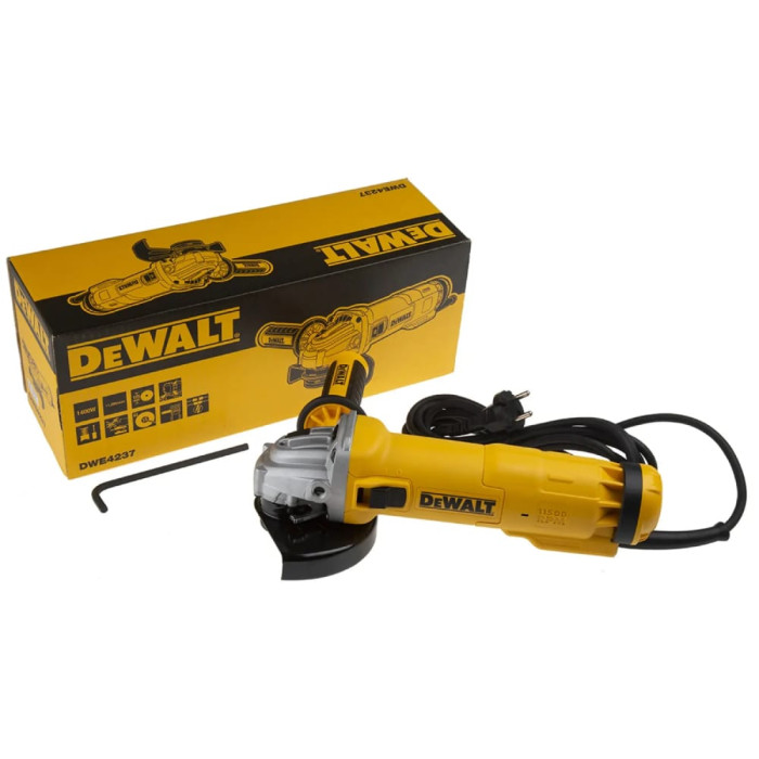Угловая шлифмашина DeWalt DWE4237