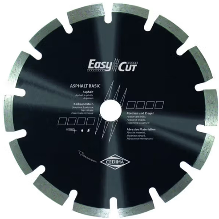 Диск алмазный CEDIMA Easy-Cut, ASPHALT BASIC, асфальт, 700х10х60мм (50007528)