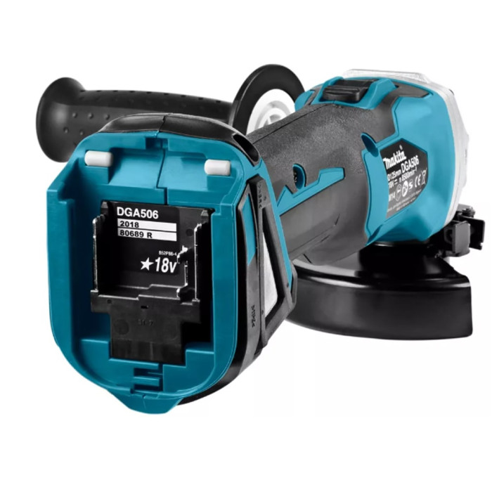 Акумуляторна кутова шліфмашина Makita DGA506Z (без акумулятора та ЗП)