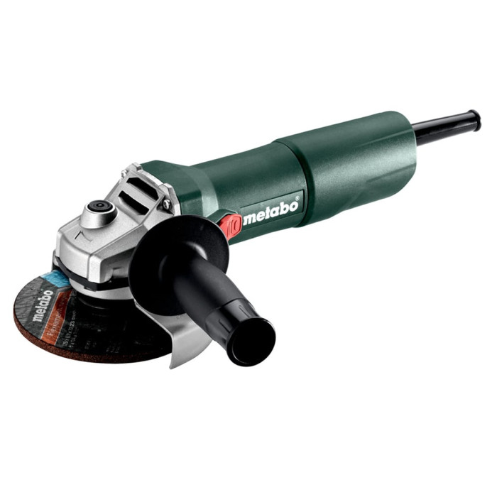  Кутова шліфувальна машина Metabo W 750-125, 750Вт, електроніка захисту від повторного пуску, М14 (603605000)