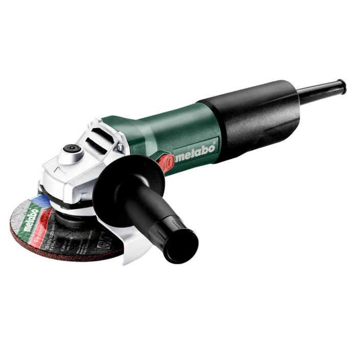 Кутова шліфувальна машина Metabo W 850-125, 850Вт, електроніка захисту від повторного пуску, шпіндель М14 (603608000)