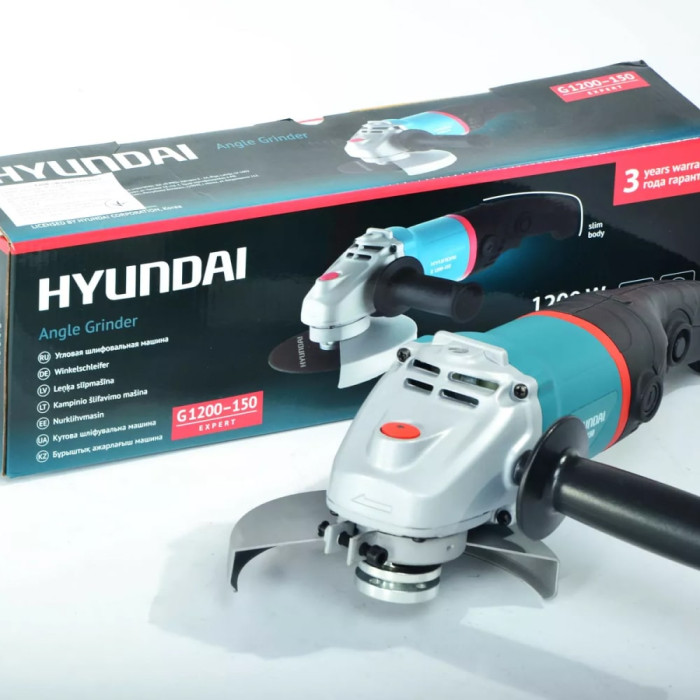 Угловая шлифовальная машина Hyundai G1200-150