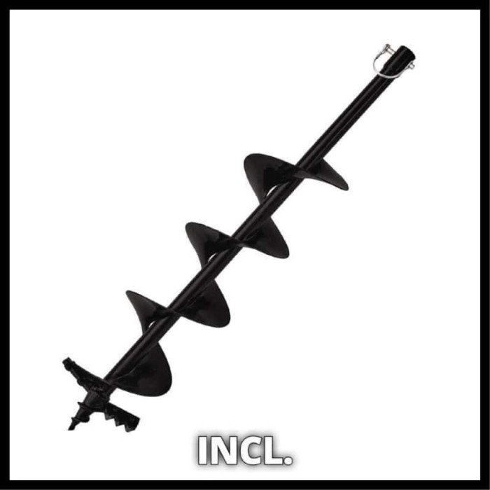 Аккумуляторный бесщеточный земляной бур Einhell GP-EA 18/150 Li BL-Solo (3437000) (без аккум)