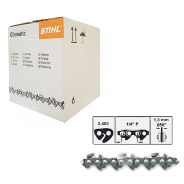 Ланцюг в бухті STIHL Rapid Micro Spezial 13RMS, 1/4", 1.3 мм (36610002400)