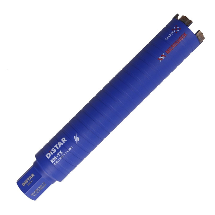 Алмазна коронка по бетону Distar DDS-W 062x300-5x1 1/4 UNC RM-TX, для роботи з мікроударом (10170085023)