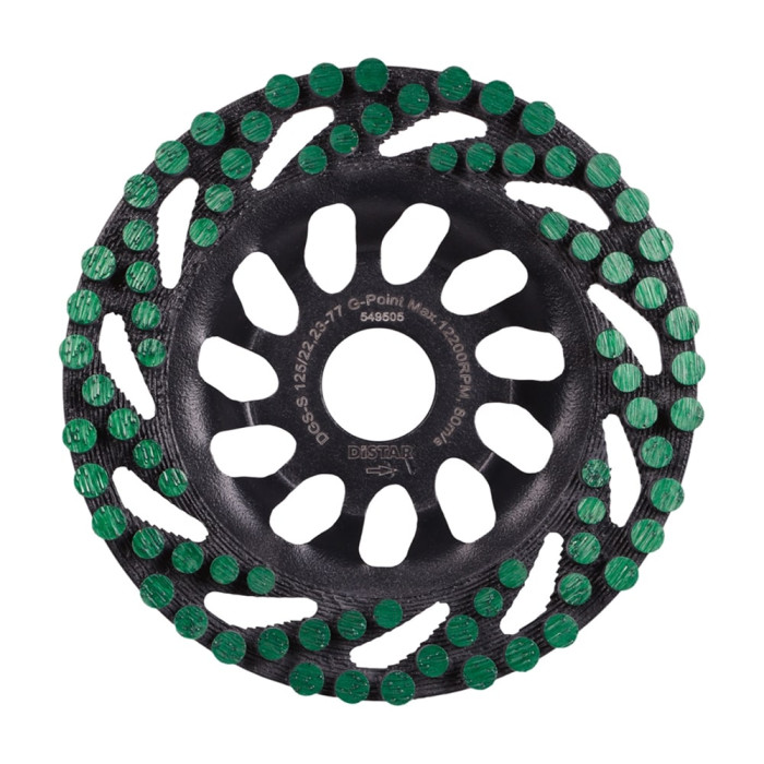 Фреза алмазная по бетону Distar DGS-S 125/22,23 Green Point (11127048020)